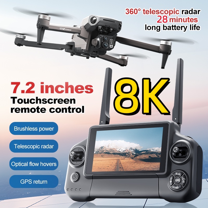 Rc Helicopter Case - Drone RC Quadcopter 8K 3 Axis
