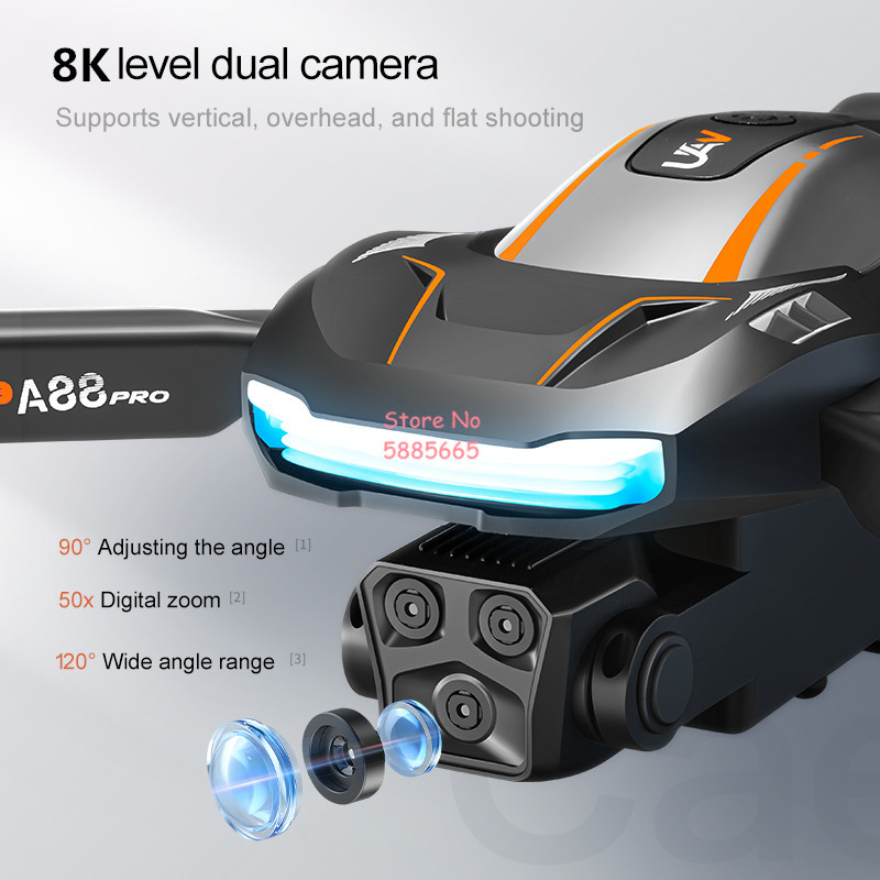 Drone RC 8K Fotografi Udara de - Rc Helicopter Case ulasan dan harga