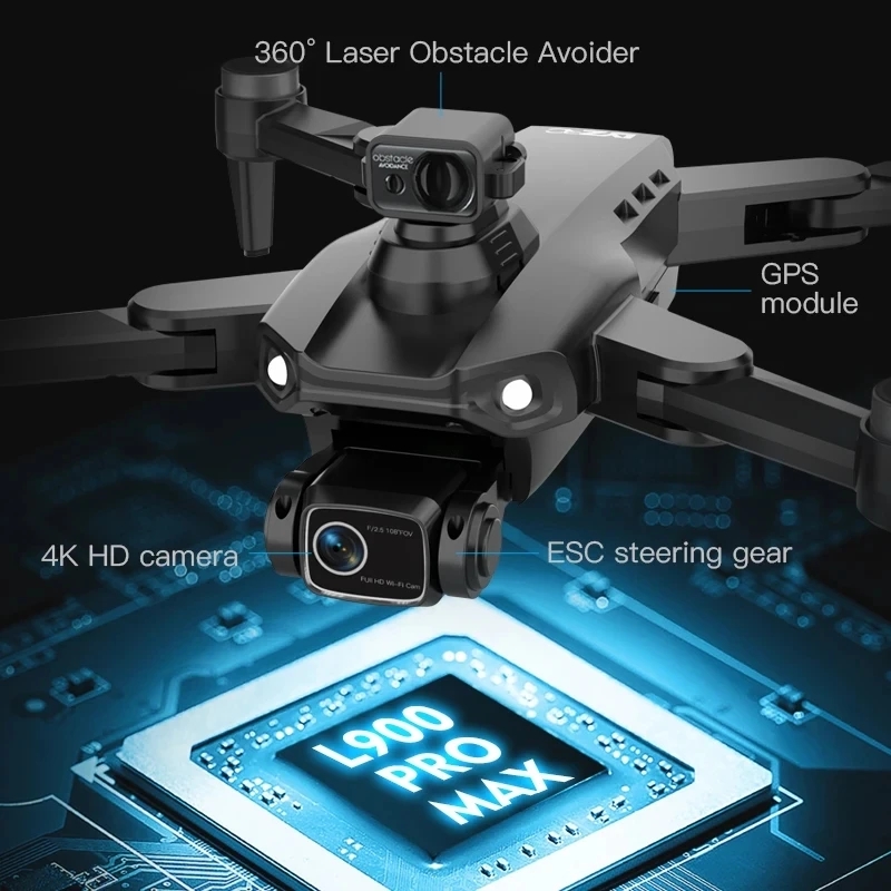 L900 Pro MAX Drone GPS, mainan - Rc Helicopter Electric ulasan dan harga