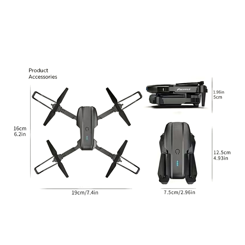 FACEGLE UAV E99 Nova RC Drone  - Rc Helicopter Case ulasan dan harga