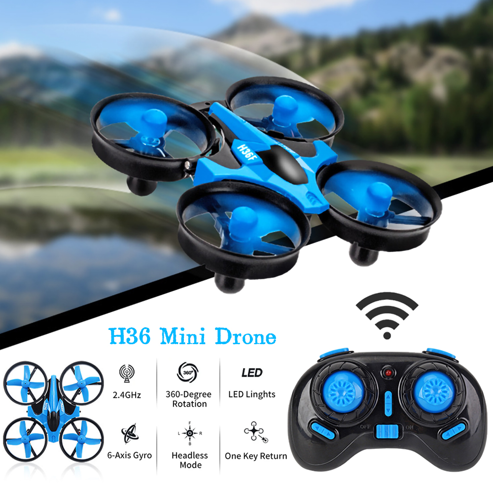 JJRC H36 Mini Drone Rc 4ch 6-A - Rc Helicopter Case ulasan dan harga