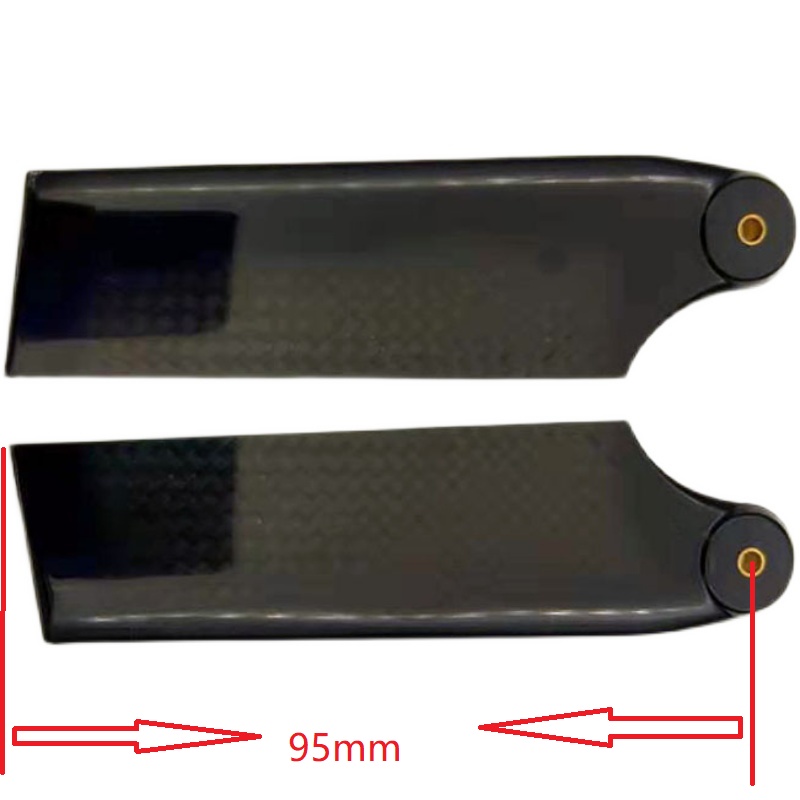 Pisau Rotor ekor serat karbon  - Rc Helicopter Nitro ulasan dan harga
